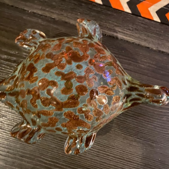 Blown glass turtle 🐢 in great shape - Picture 2 of 6